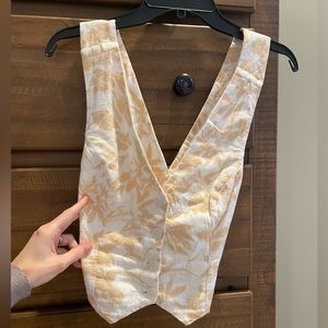 Abercrombie. Linen Blend Vest Top